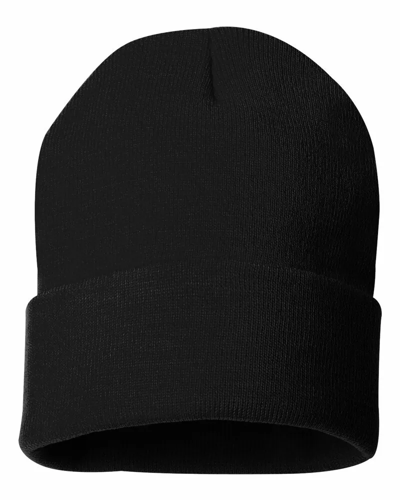 12" Color Blocked Cuffed Beanie