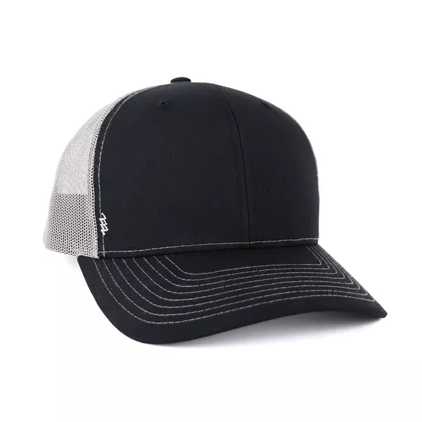 48-Hour Zusa Black/Charcoal Open Road Trucker Cap