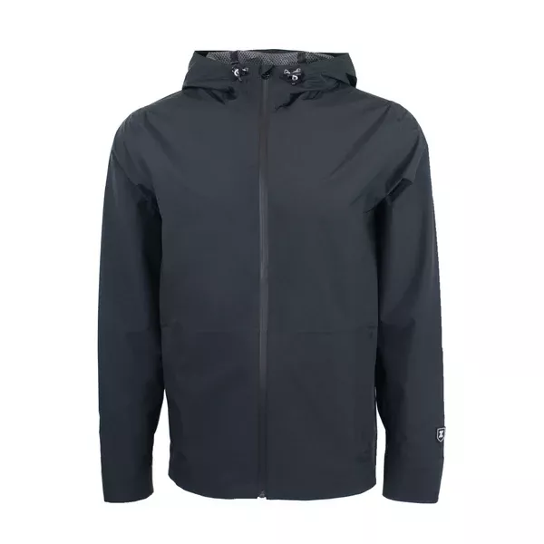 48-Hour Zusa Men's Black North Shore Rain Jacket