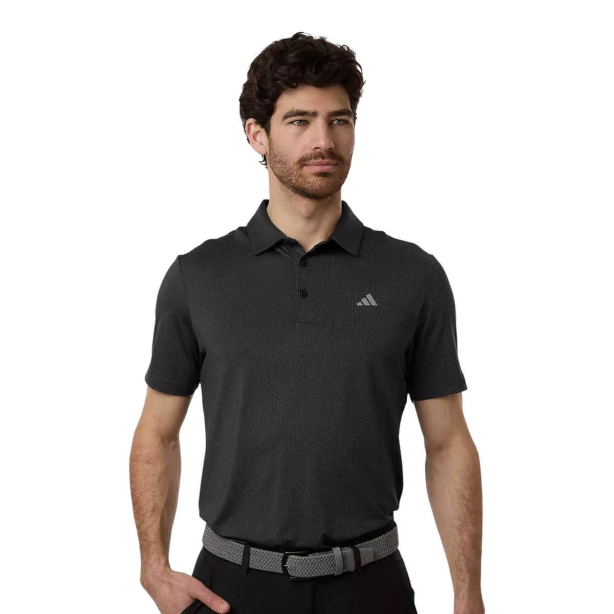 Adidas A2024 Men's Performance Textured Polo