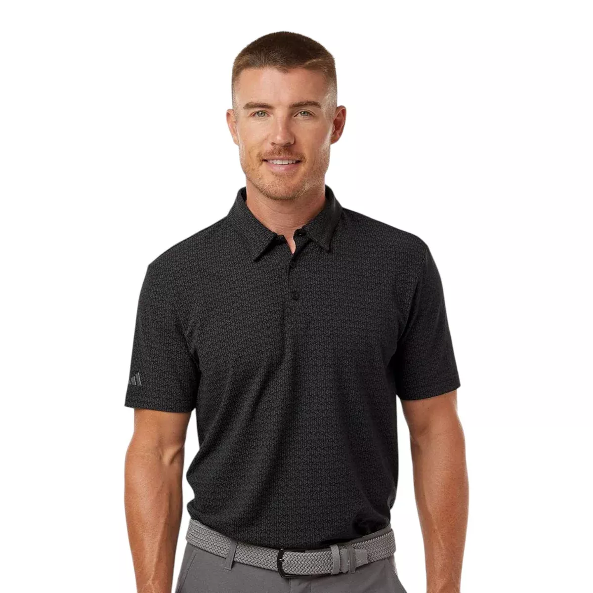 Adidas A702 Men's Blended Printed Polo