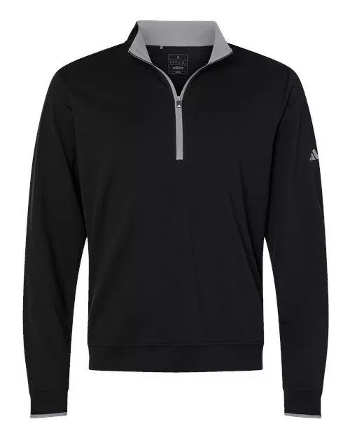 Adidas Men's Performance Lightweight Quarter-Zip Pullover A2002 Plus Size