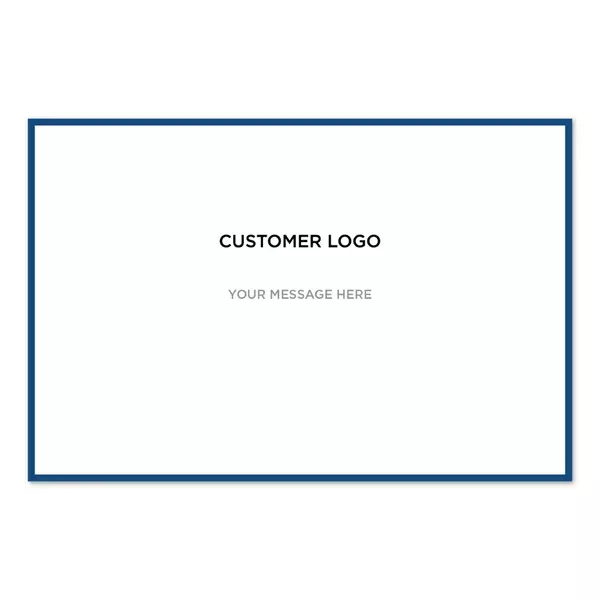 AlphaGraphics White Custom 4" x 6" Folded Notecard