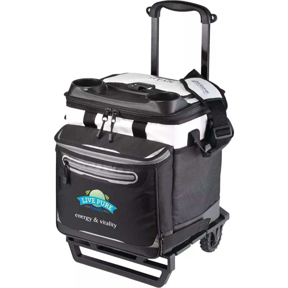 Arctic Zone 3860-58  Titan Deep Freeze Rolling Cooler with Cold Block