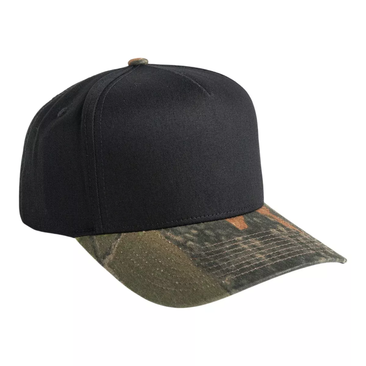 Atonal A590P Camo A Frame Snapback Cap