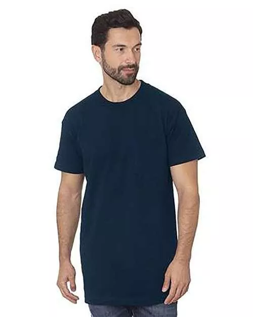 Bayside Big & Tall USA Made Pocket T-Shirt 7200T