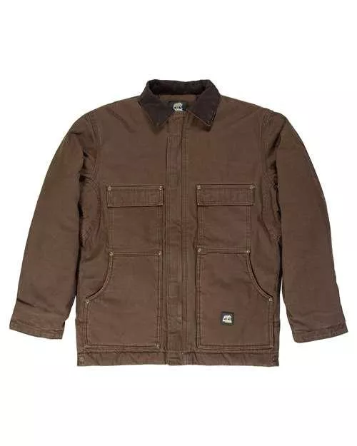 Berne Apparel Highland Washed Chore Jacket CH377