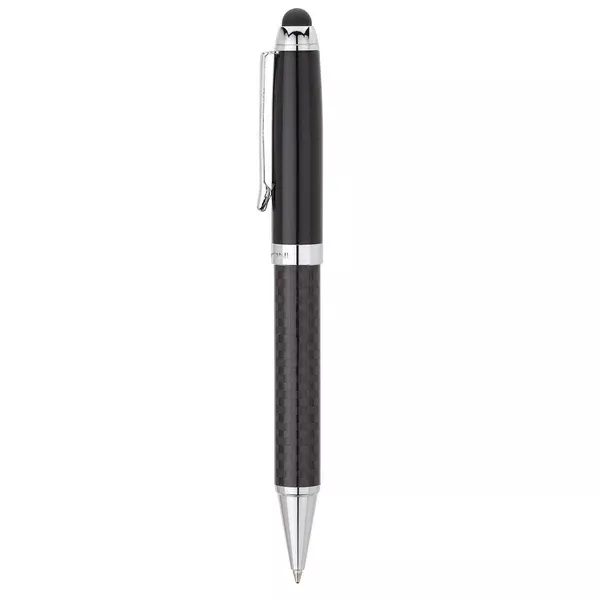 Bettoni Black Potenza Ballpoint Pen & Stylus