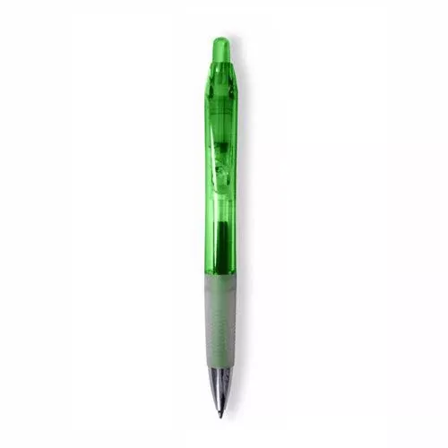 BIC Clear Green Intensity Clic Gel Pen with Blue Ink