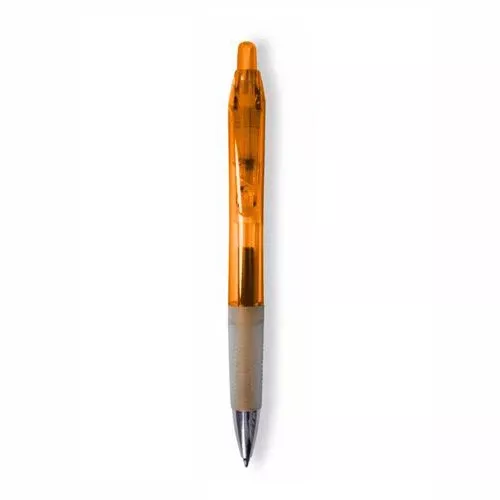 BIC Clear Orange Intensity Clic Gel Pen with Black Ink