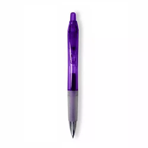 BIC Clear Purple Intensity Clic Gel Pen with Black Ink