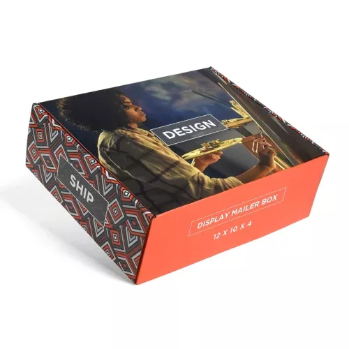 BoxUp White 12" x 10" x 4" Display Mailer Box