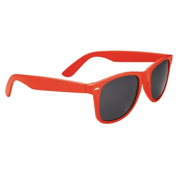 Bullet Red Sun Ray Sunglasses