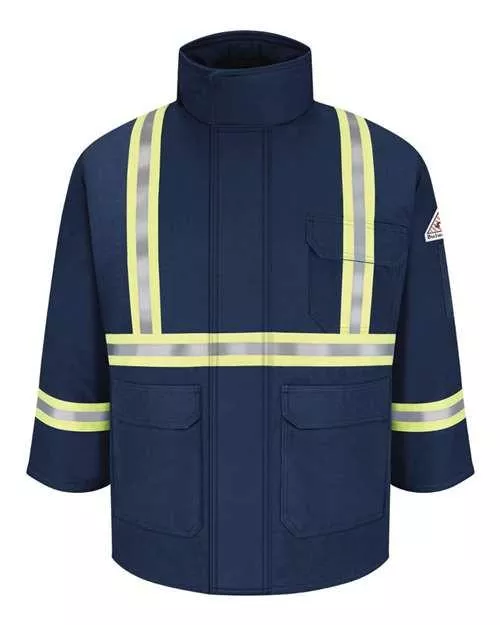 Bulwark Deluxe Parka With Reflective Trim - EXCEL FR ComforTouch JLPC