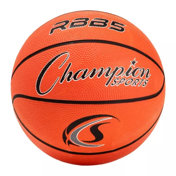 Champion Sports RBB5 Mini Rubber Basketball