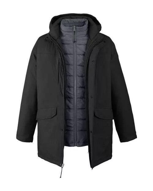 CORE365 Inspire 3-in-1 Jacket with Insulated Liner CE725 Plus Size