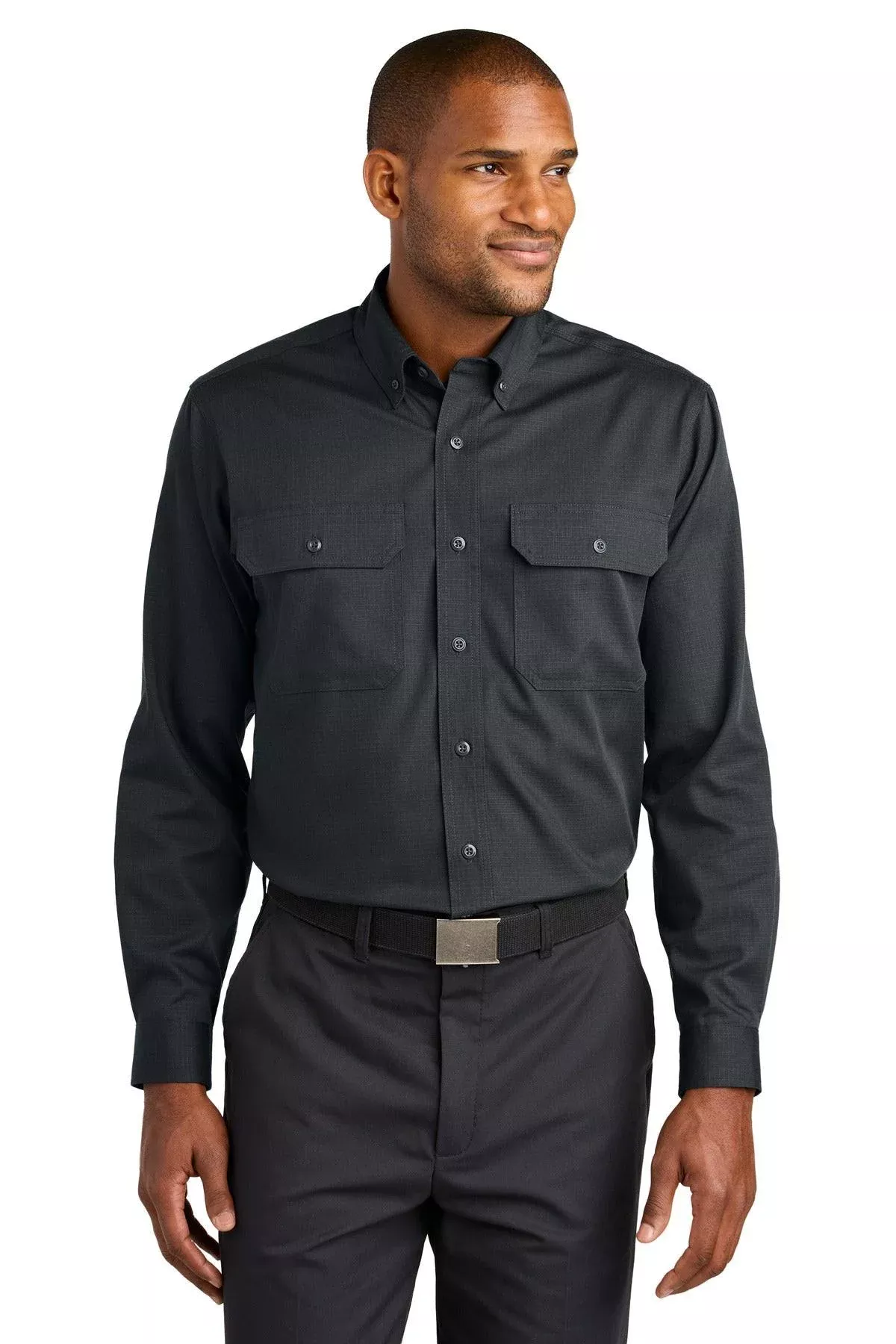 CornerStone Long Sleeve Select Ripstop Shirt CSW174 Plus Size