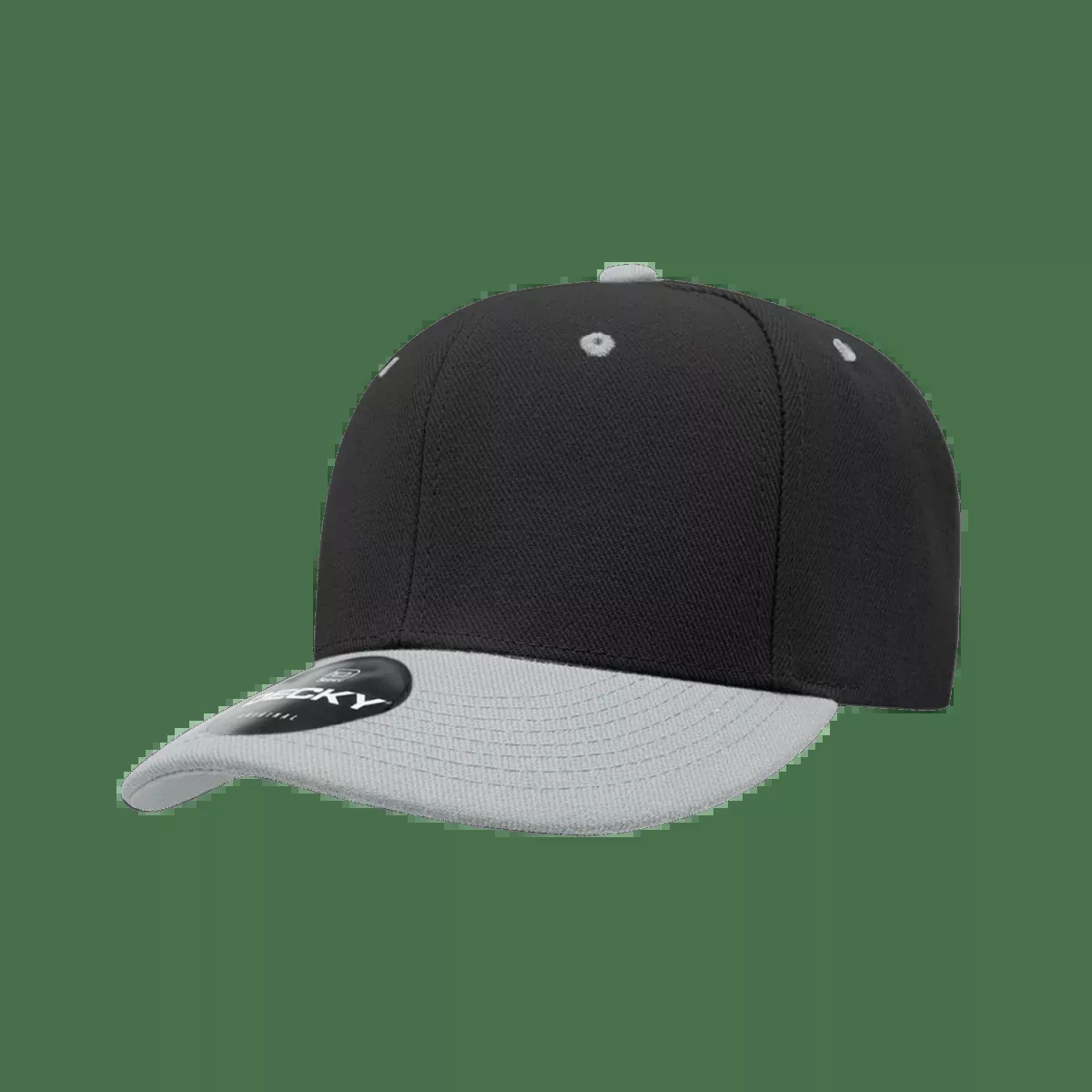 Decky 6 Panel Low Profile Structured Acrylic/Polyester Cap | Decky 206