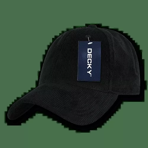 Decky 6 Panel Low Profile Structured Corduroy Cap | Decky 231
