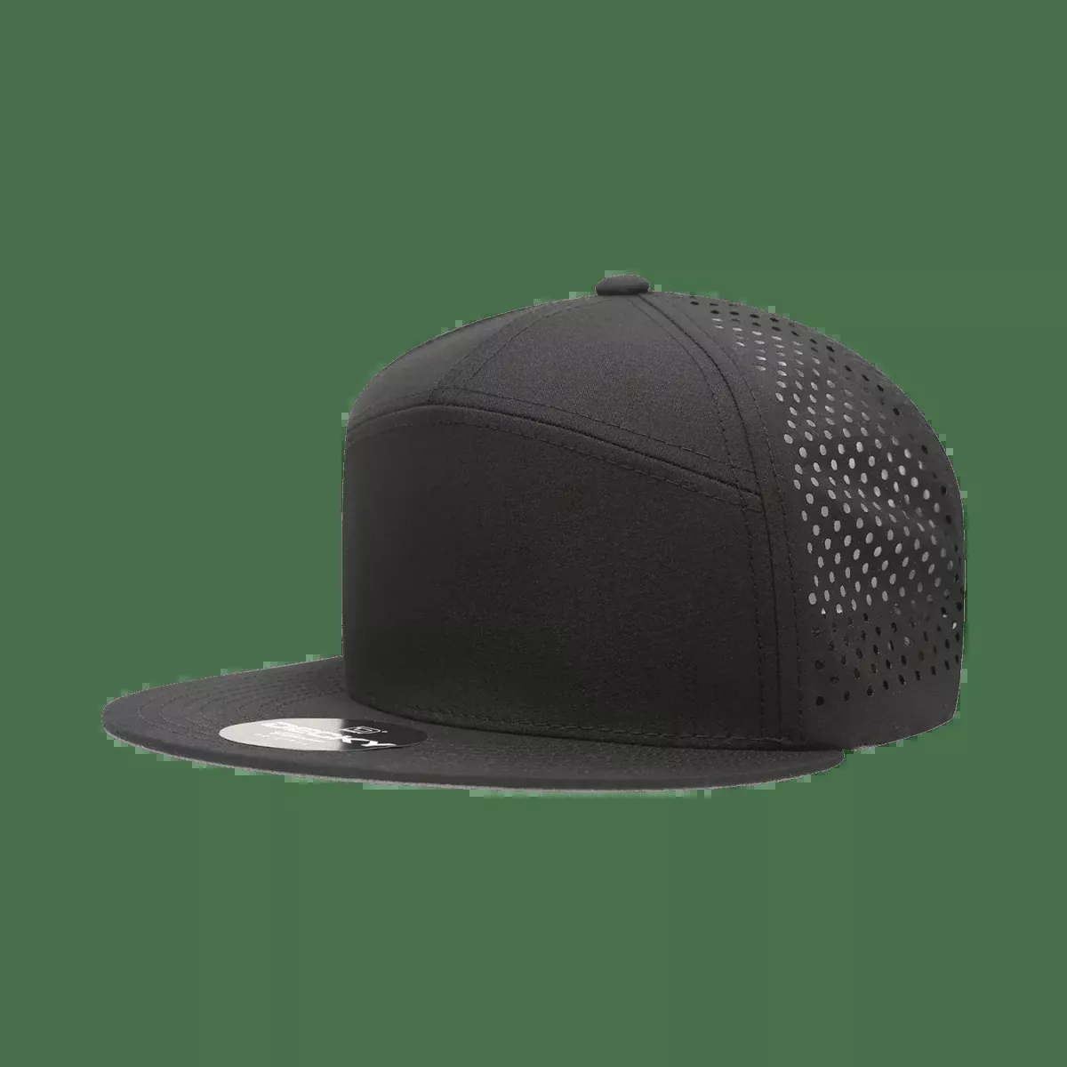 Decky 7 Panel High Profile Structured Perforated Performance Cap | Decky 6230
