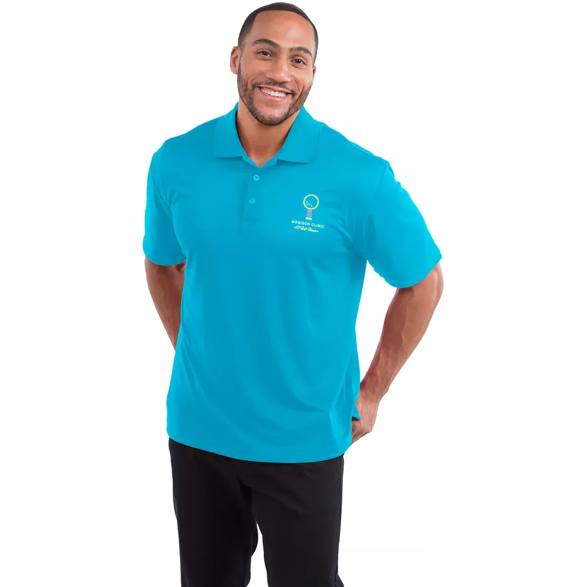 Elevate TM16252 Men’s MORENO Short Sleeve Performance Polo