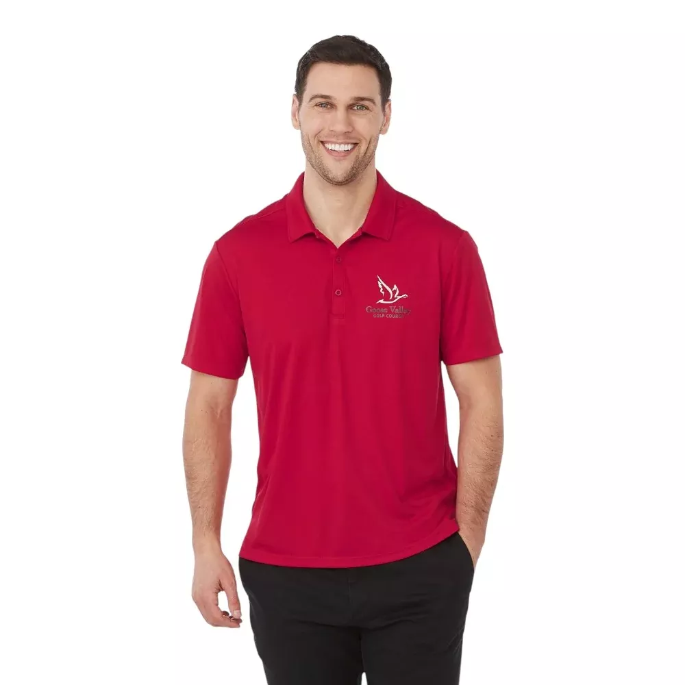 Elevate TM16315 Men's EVANS Eco Short Sleeve Performance Polo