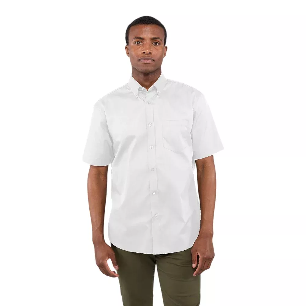 Elevate TM17745 Men's STIRLING Short Sleeve Button Up Shirt