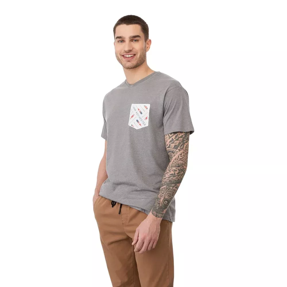 Elevate TM17815 Men's MONROE Short Sleeve Pocket Tee
