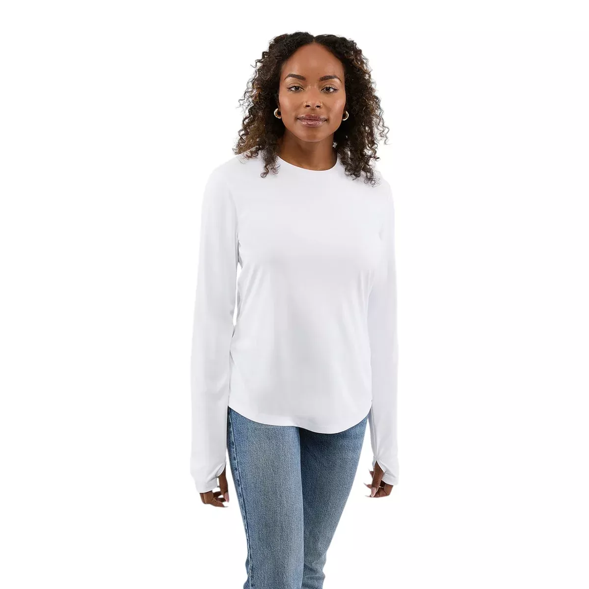Elevate TM97910 DARA Women's Recycled Long Sleeve Tech Tee
