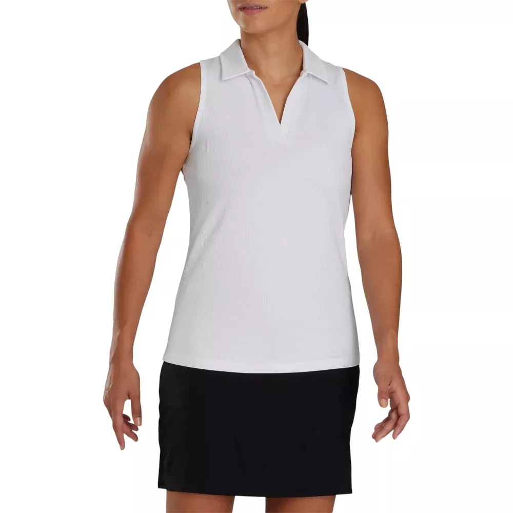 FootJoy TM96322 Women’s Racerback Performance Golf Tank Polo