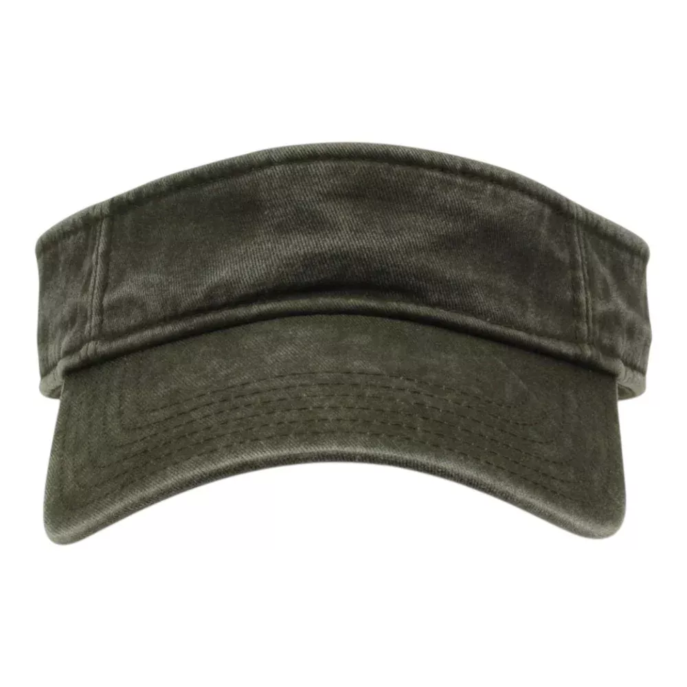 The Game GB466 Pigment Dyed Twill Visor