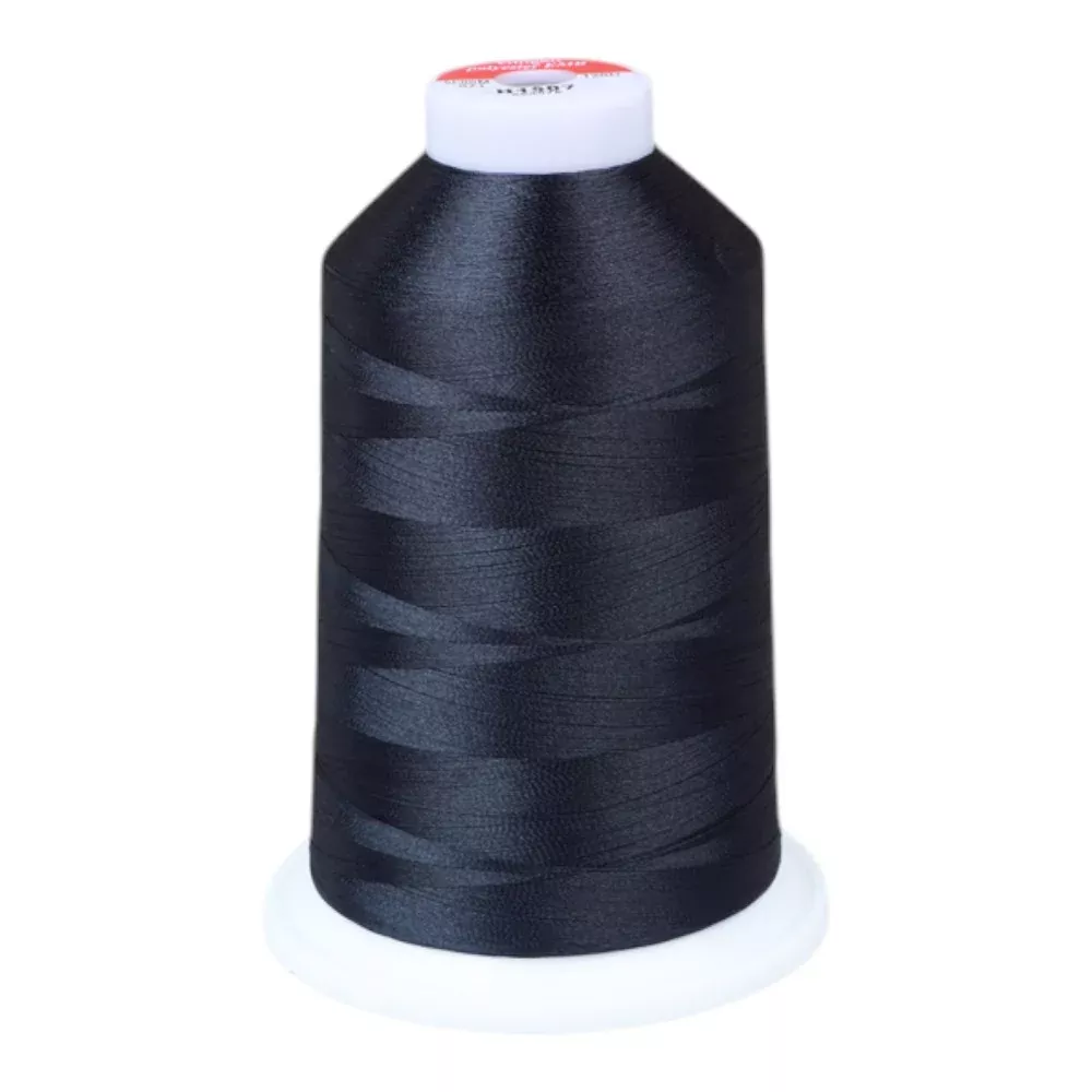 Gingko 646 PolySHINE #40 5000M Embroidery Threads-Blue Gray