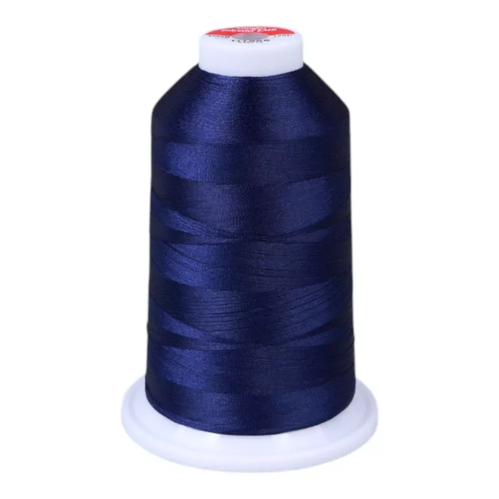 Gingko 646 PolySHINE #40 5000M Embroidery Threads-Blue Purple