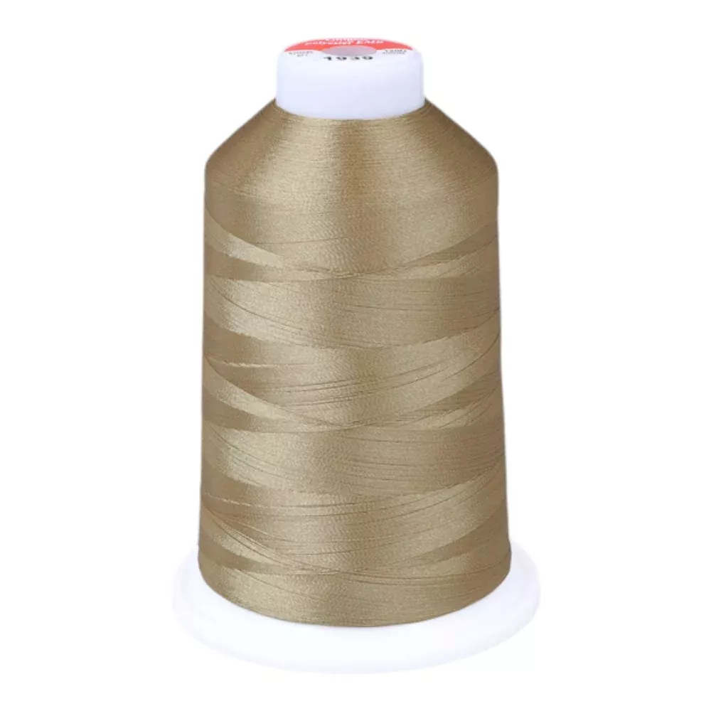 Gingko 646 PolySHINE #40 5000M Embroidery Threads-Gold