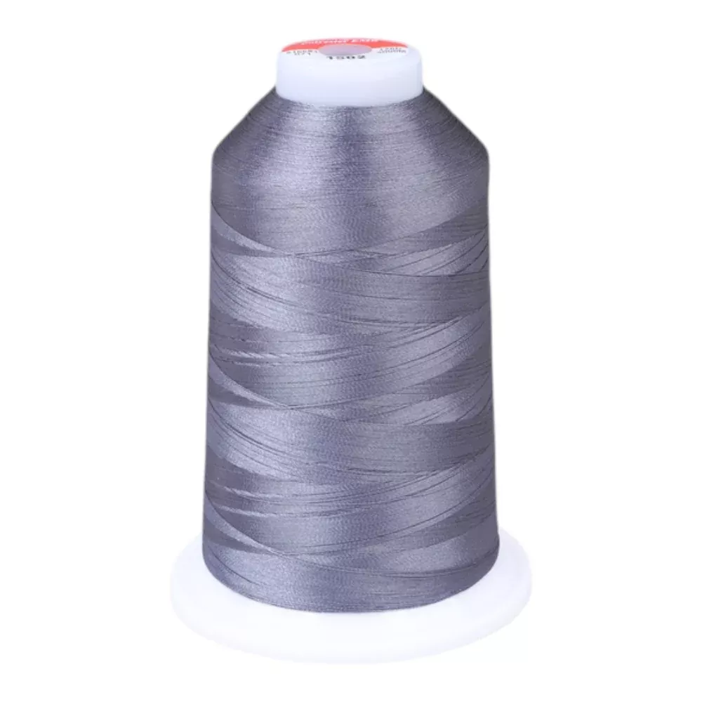 Gingko 646 PolySHINE #40 5000M Embroidery Threads-Gray