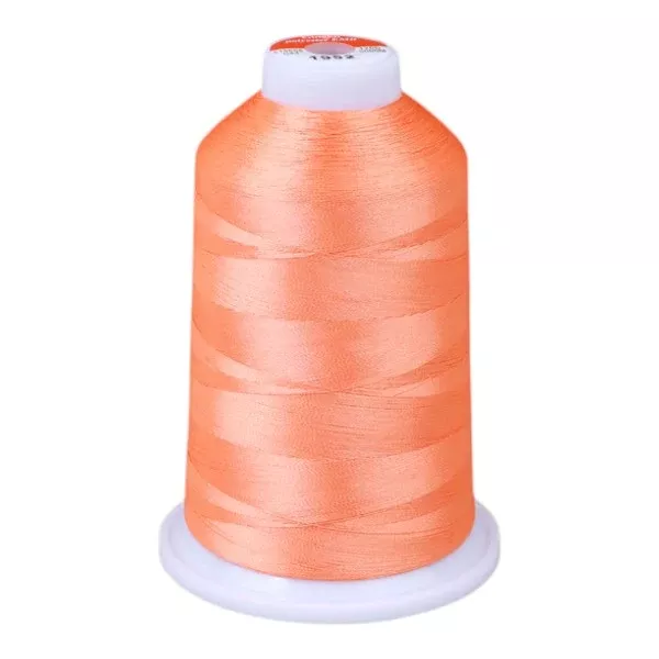 Gingko 646 PolySHINE #40 5000M Embroidery Threads-Orange Pink