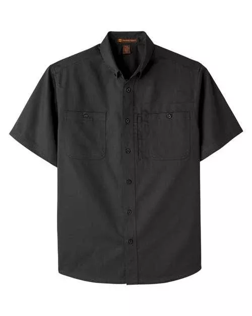 Harriton Advantage IL Short Sleeve Work Shirt M585