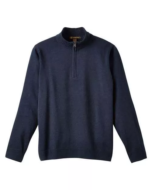 Harriton Unisex Pilbloc™ Quarter-Zip Pullover Sweater M421