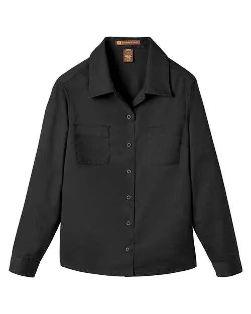 Harriton Women's Advantage IL Workshirt M585LW