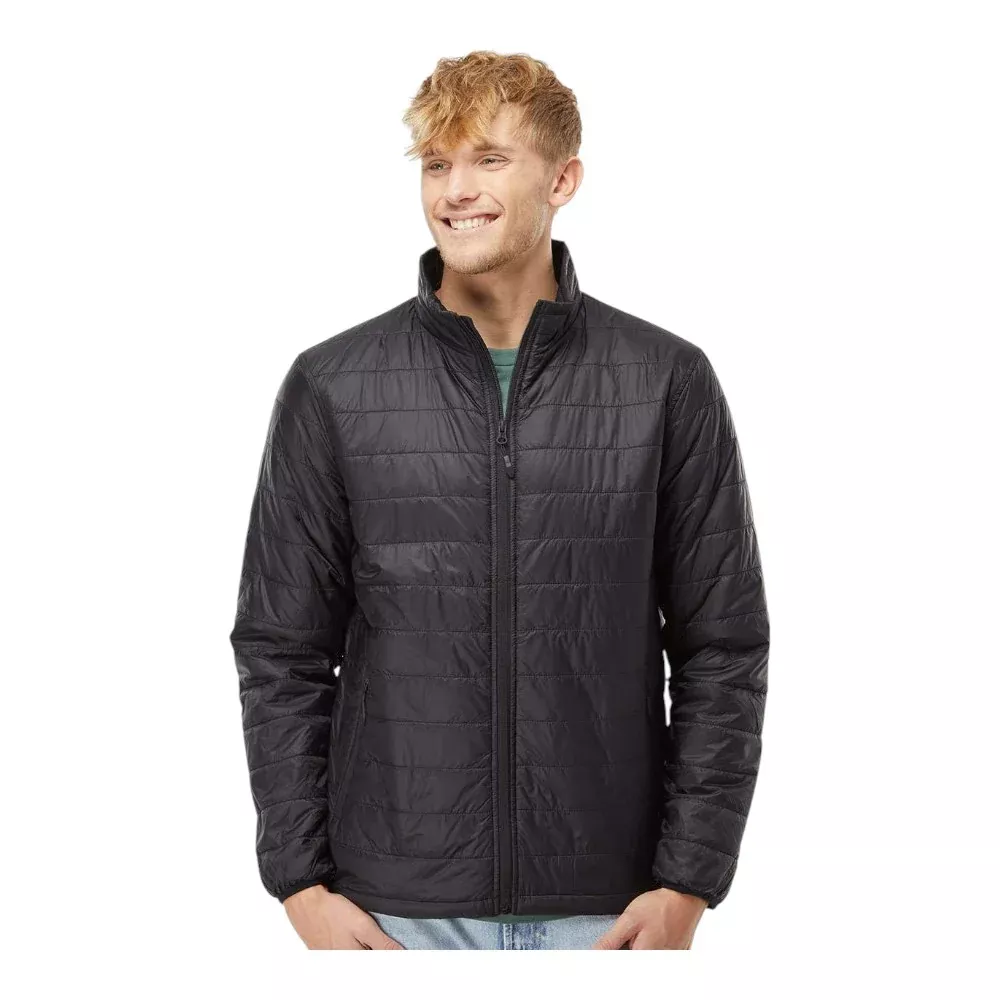 Independent Trading Co EXP100PFZ Men's Puffer Jacket
