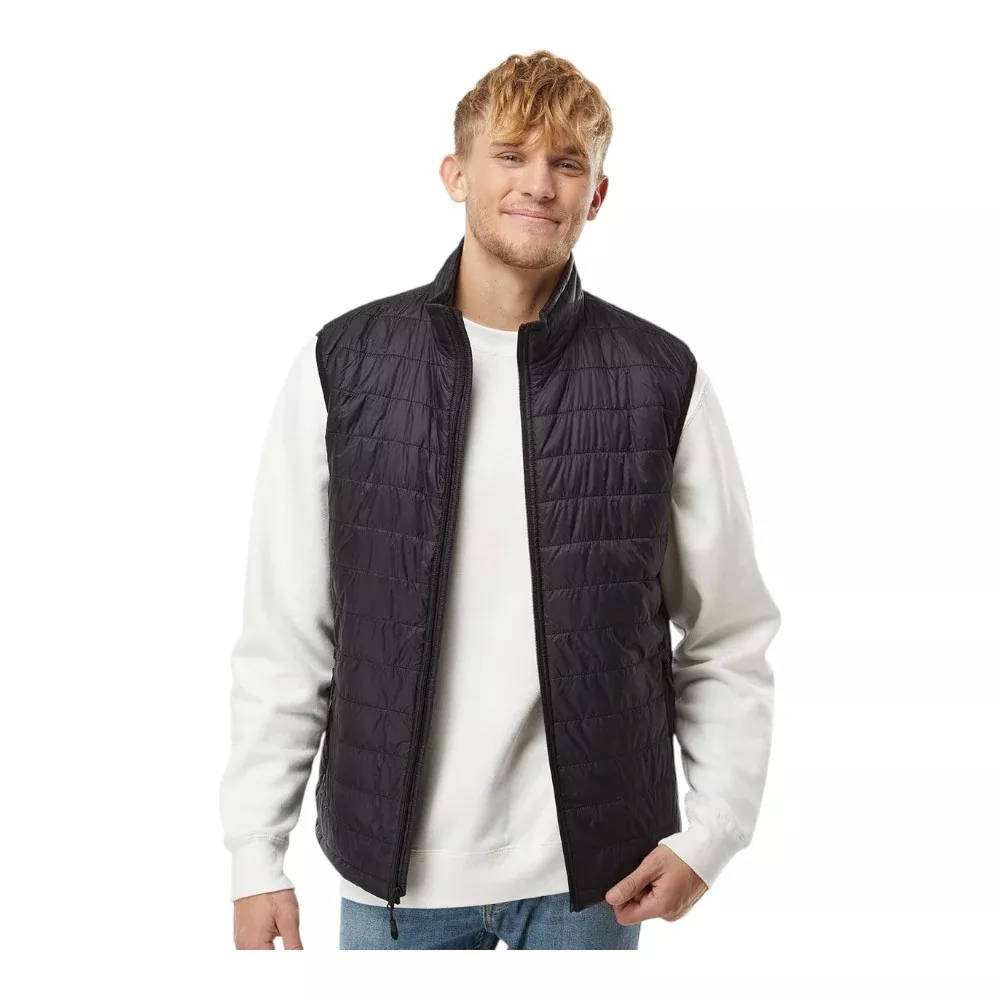 Independent Trading Co EXP120PFV Men's Puffer Vest