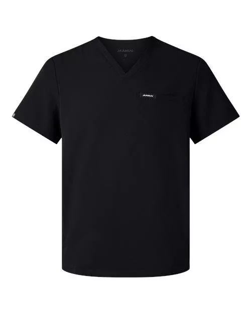 Jaanuu Platt 3-Pocket Scrub V-Neck Top M10002