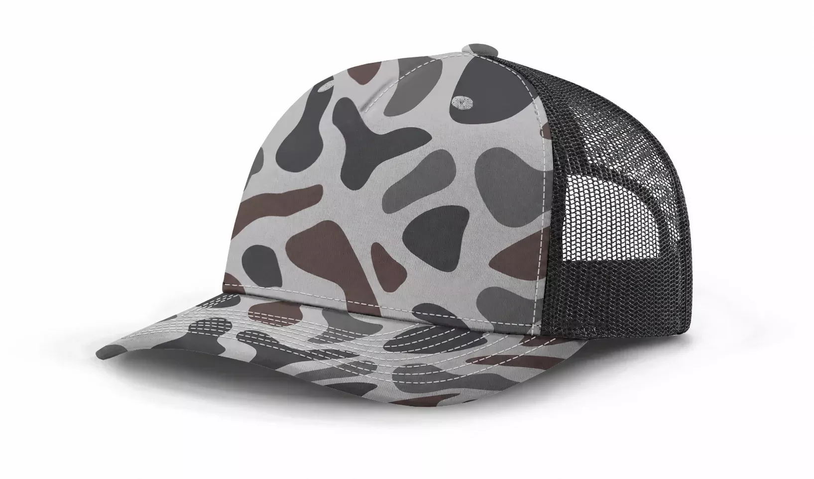 Joe's USA Five-Panel Duck Camo Trucker Cap