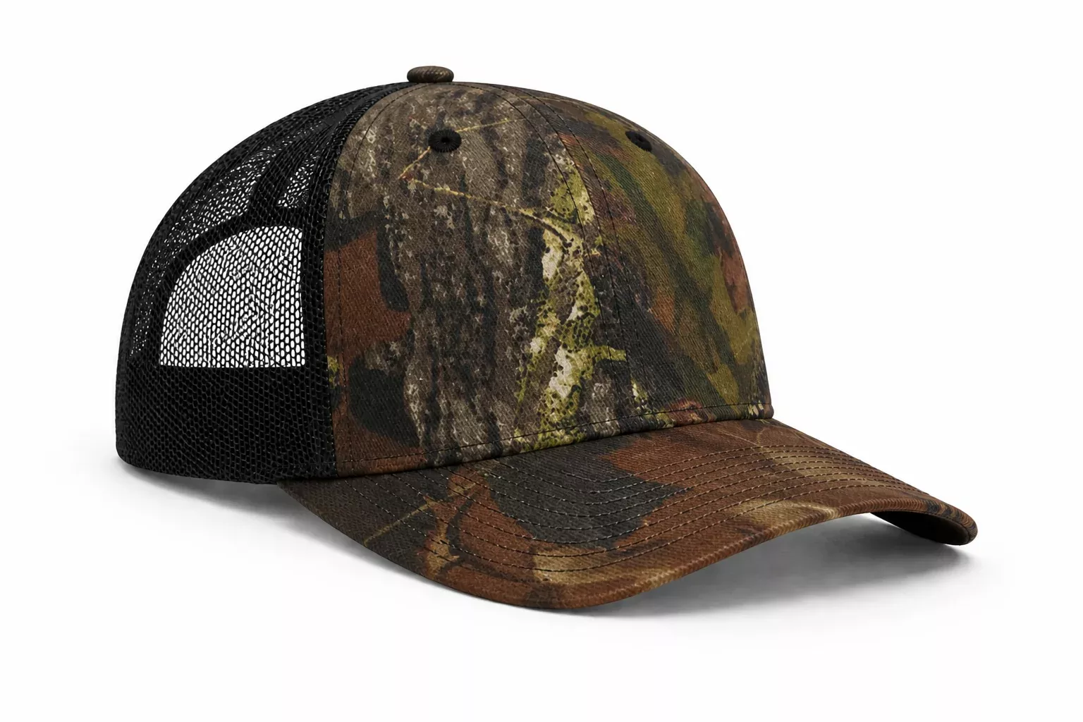 Joe's USA Licensed Camo Mesh Cap - Mossy Oak & Advantage Classic