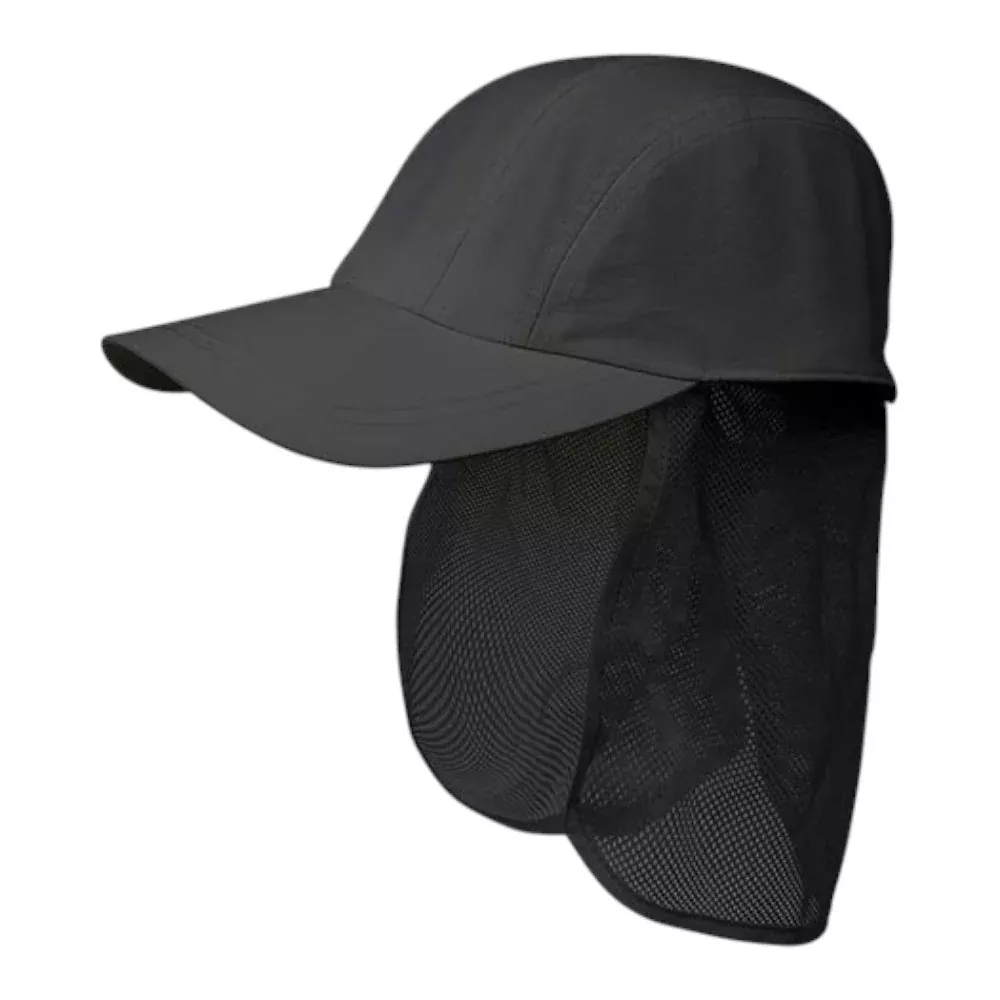 Juniper J7216 Taslon UV 5 Panel Cap with Mesh Tuck Away Flap