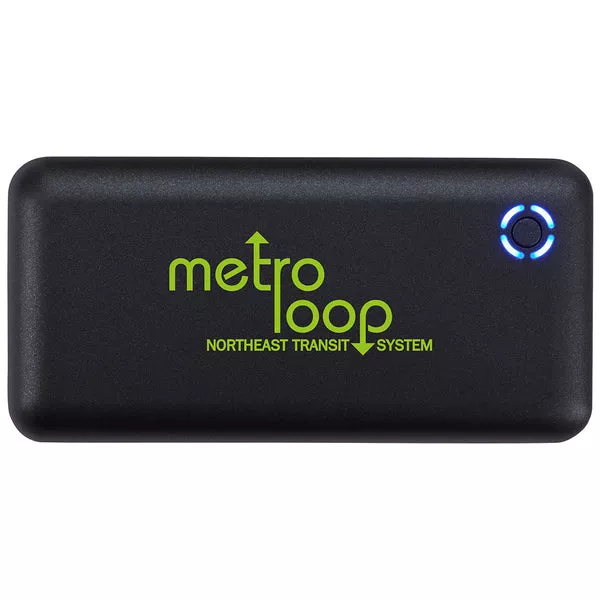 Koozie Group Black Charge Wave Wireless Power Bank 10,000 mAh