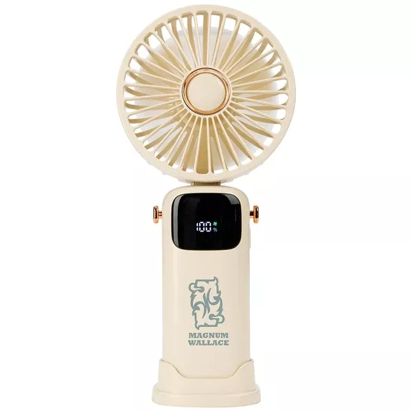 Koozie Group Ivory Rechargeable Mini Handheld Fan