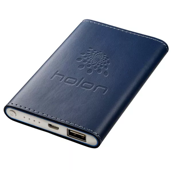 Leeman Navy Tuscany Slim Executive Charger