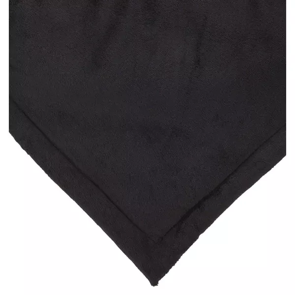 Logomark Black Fairwood Oversize Sherpa Blanket