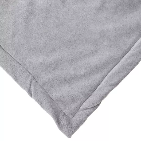 Logomark Grey Fairwood Oversize Sherpa Blanket